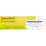 OpenCart Shortcodes